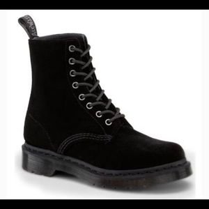 Black Velvet Dr. Martens